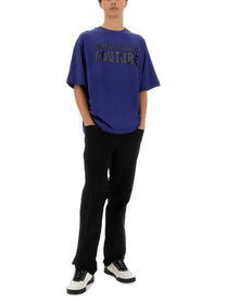 Versace Jeans Couture Men's Gothic Shirt Blue