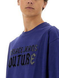 Versace Jeans Couture Men's Gothic Shirt Blue