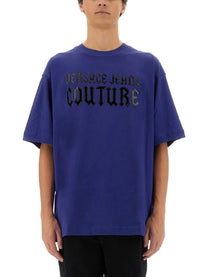 Versace Jeans Couture Men's Gothic Shirt Blue