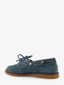 Pinko Women's Grace Boat Shoe Blue