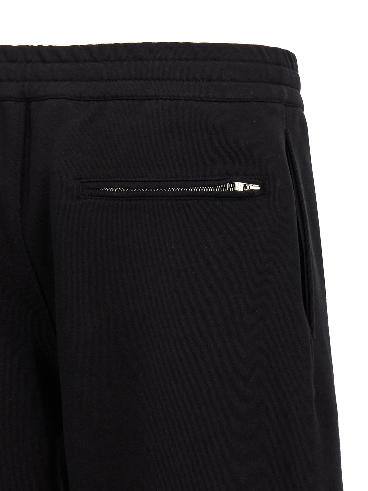 Alexander McQueen Graffiti Bermuda Shorts Black