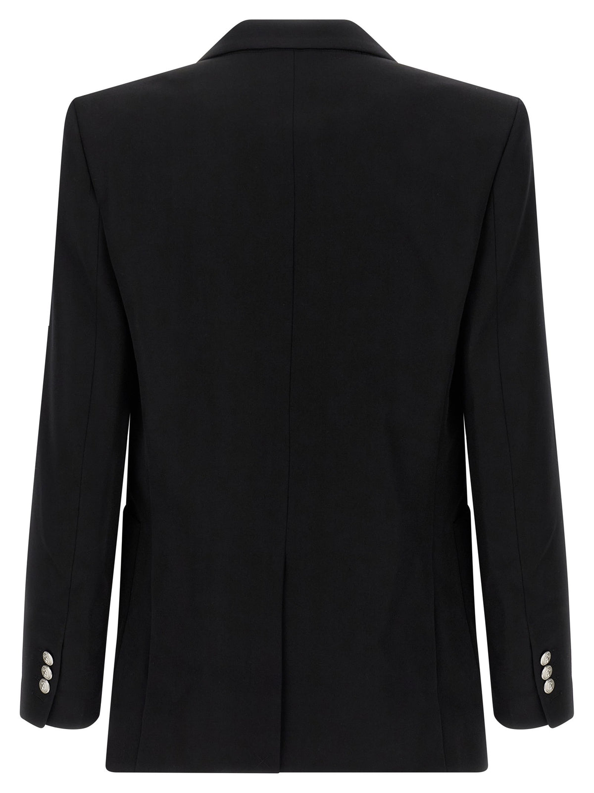Balmain Grain De Poudre Blazer Black