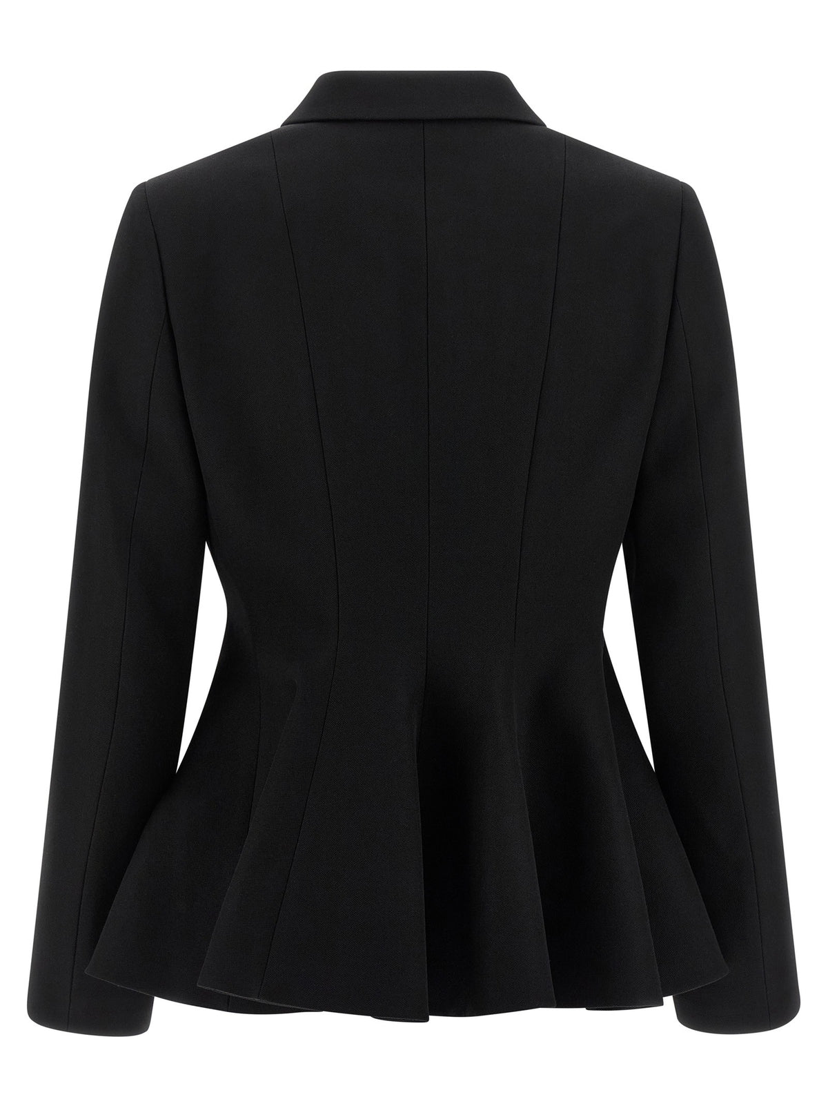 Fendi Grain De Poudre Blazer Black