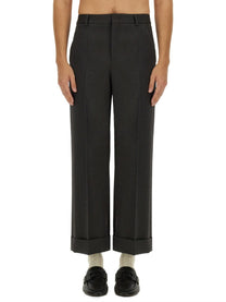 Valentino Men's Grain DE Poudre Pants Grey