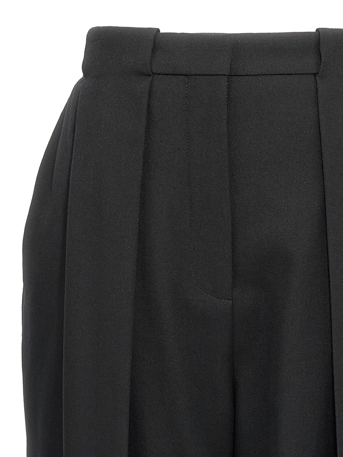Balmain Grain De Poudre Pants Black