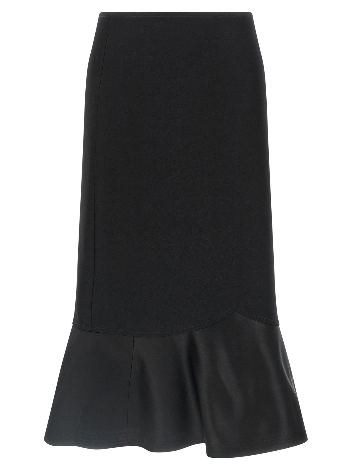 Fendi Grain De Poudre Skirt Black