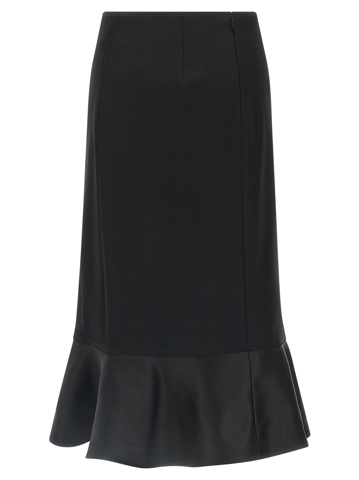Fendi Grain De Poudre Skirt Black