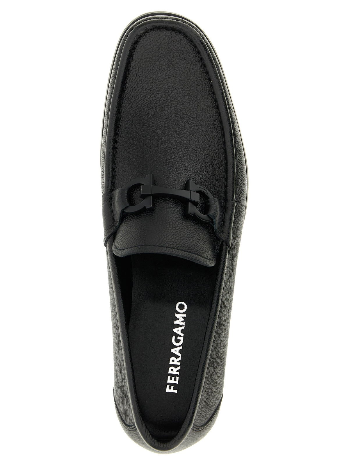 Ferragamo Grandioso Loafers Black