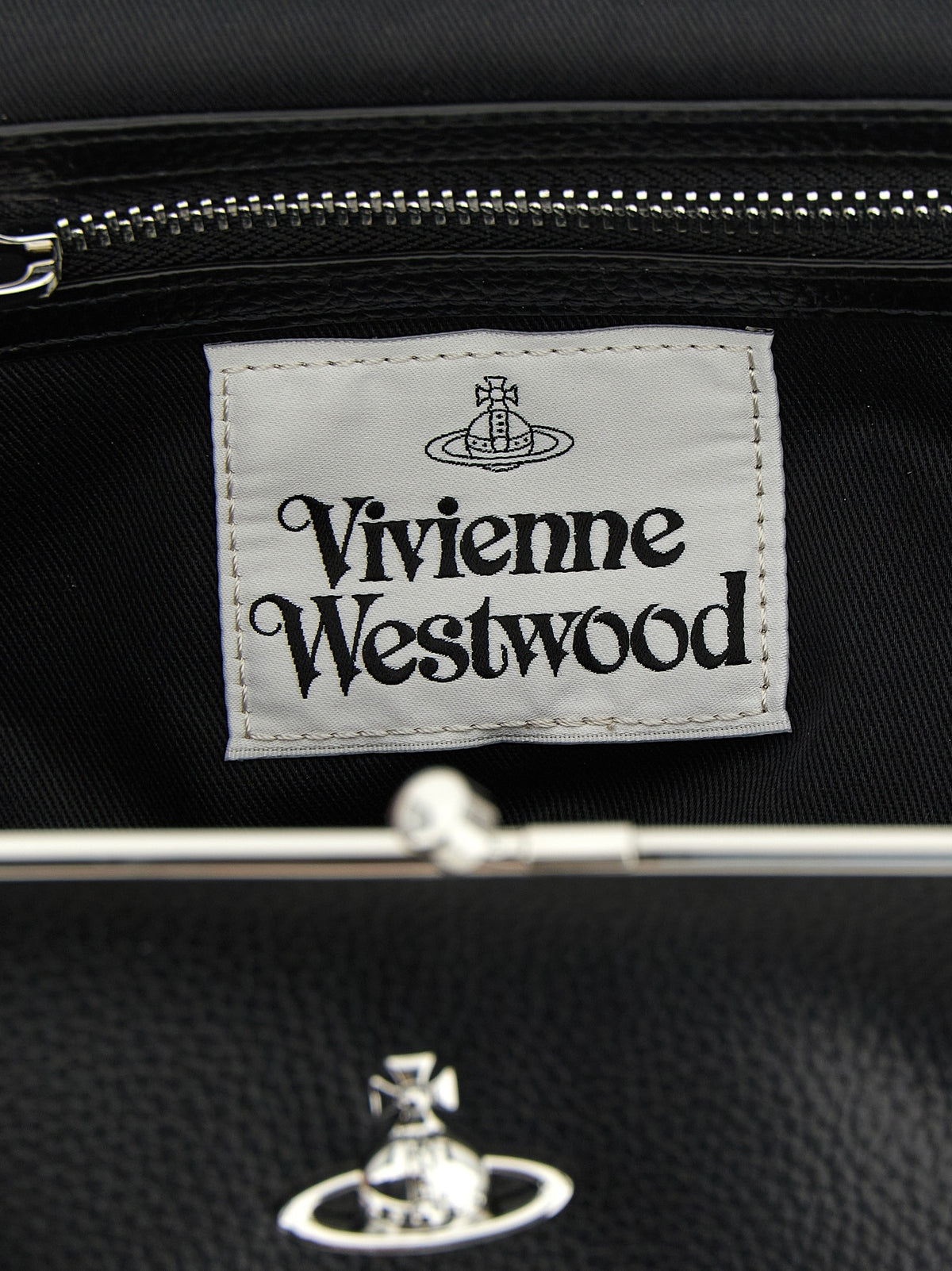 Vivienne Westwood Granny Frame Handbag Black