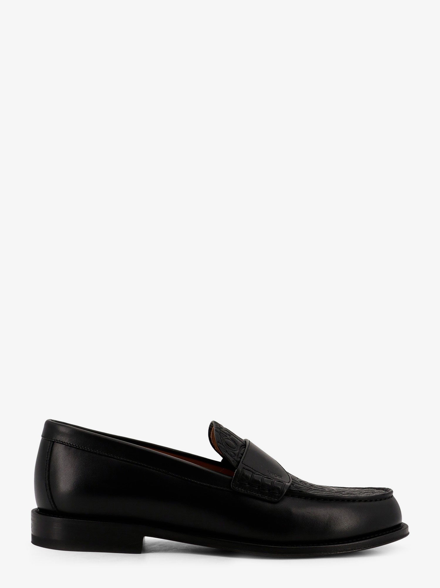 Dior Men's Granvil Leather Loafers Black