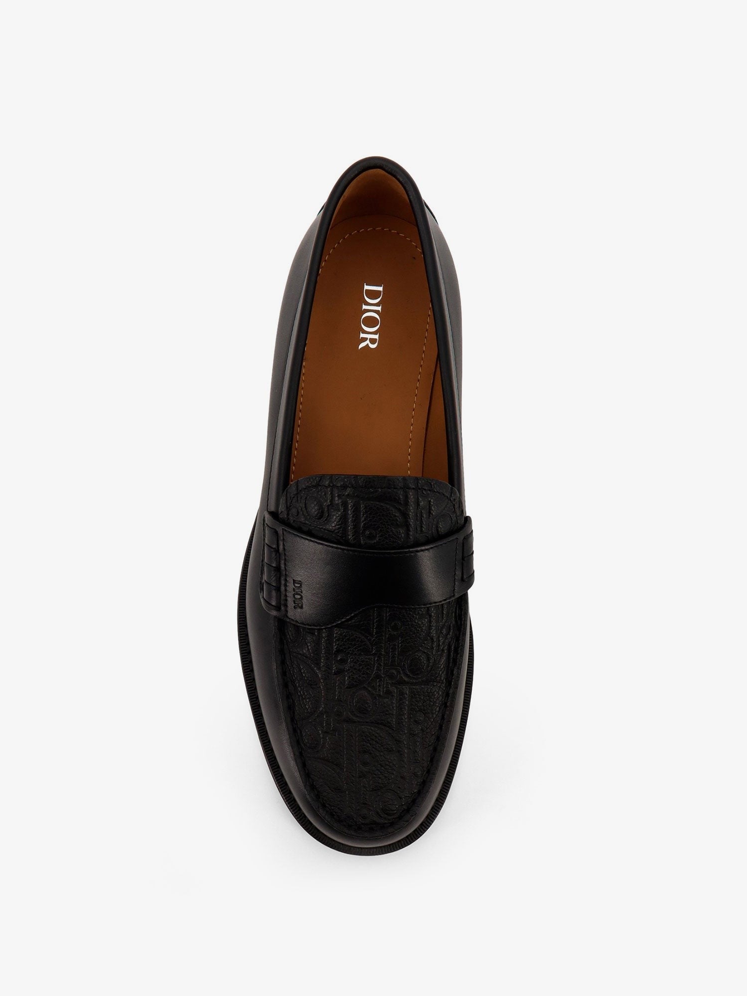 Dior Men's Granvil Leather Loafers Black