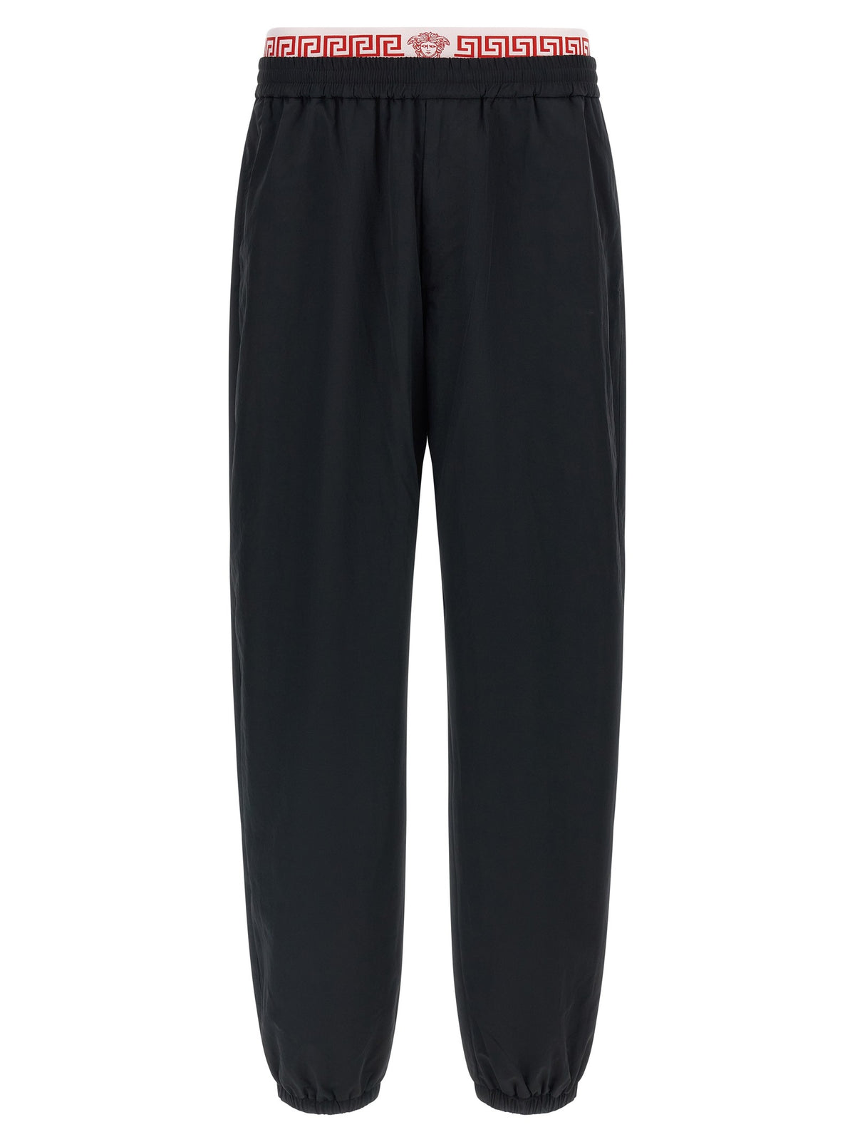 Versace Greca Pattern Joggers Black