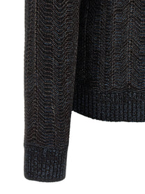 Missoni Greek Pattern Cardigan Blue