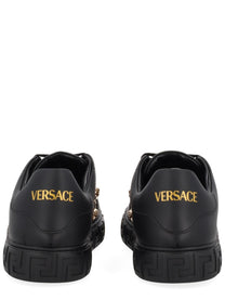 Versace Men's Greek Sneaker Black