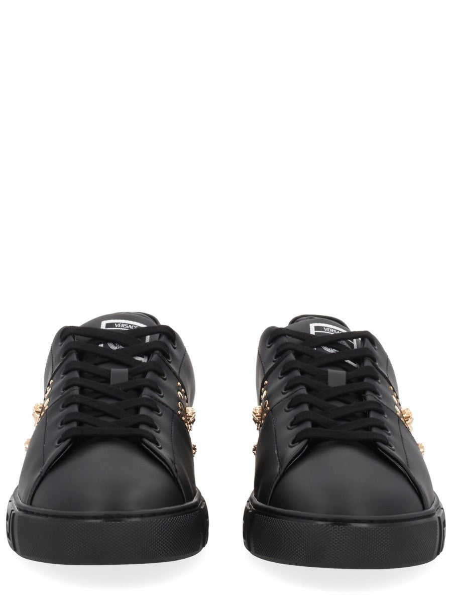 Versace Men's Greek Sneaker Black