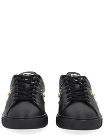 Versace Men's Greek Sneaker Black
