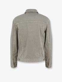 Brunello Cucinelli Men's Denim Jacket Grey