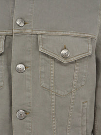 Brunello Cucinelli Men's Denim Jacket Grey