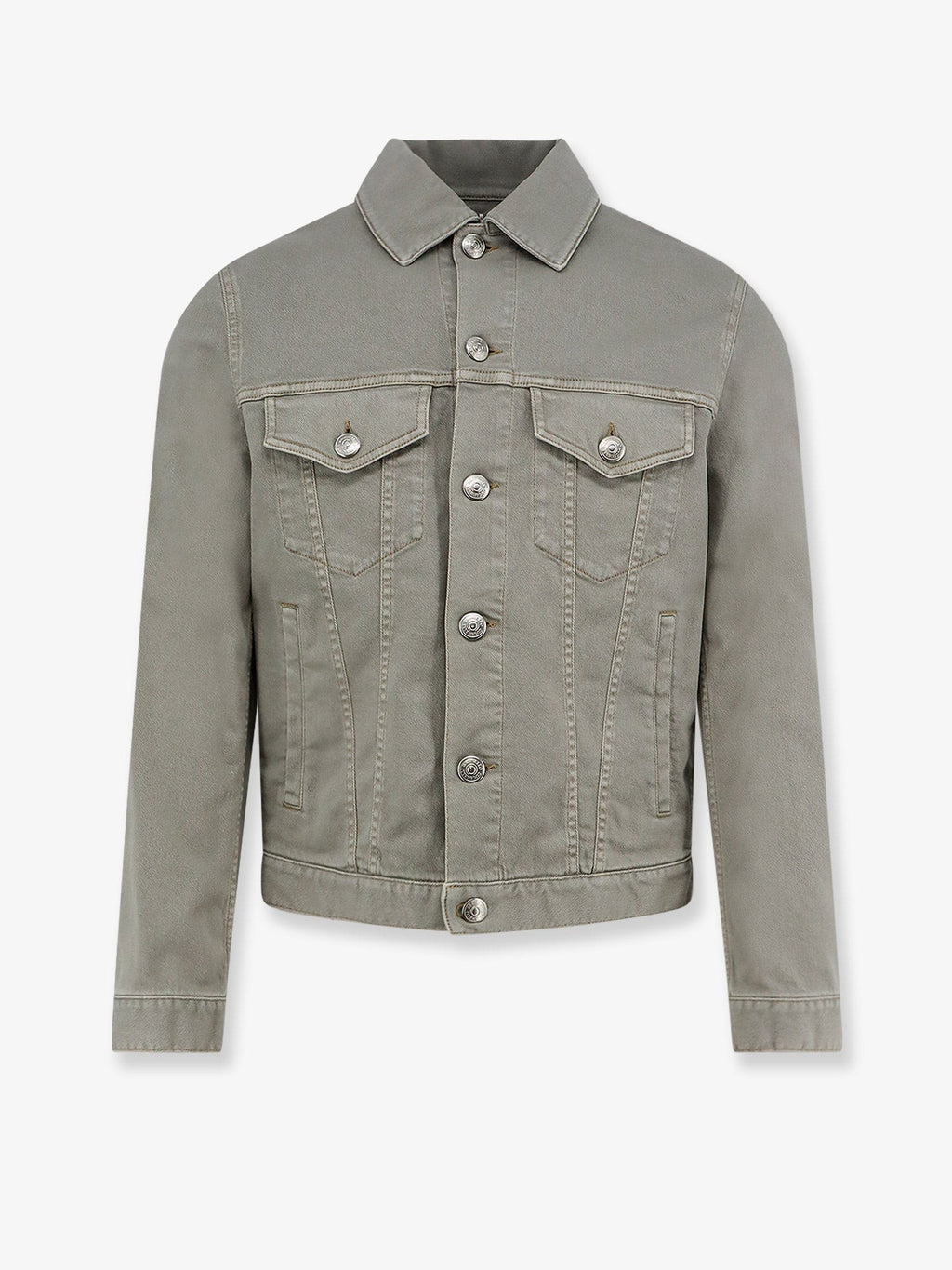 Brunello Cucinelli Men's Denim Jacket Grey