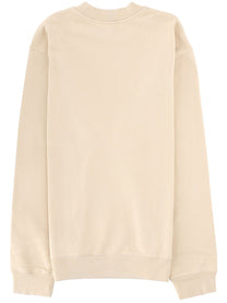 JACQUEMUS Men's Grosgrain Sweatshirt Beige
