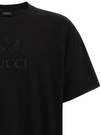 Gucci Gucci Incrocio GG Embroidered Shirt Black