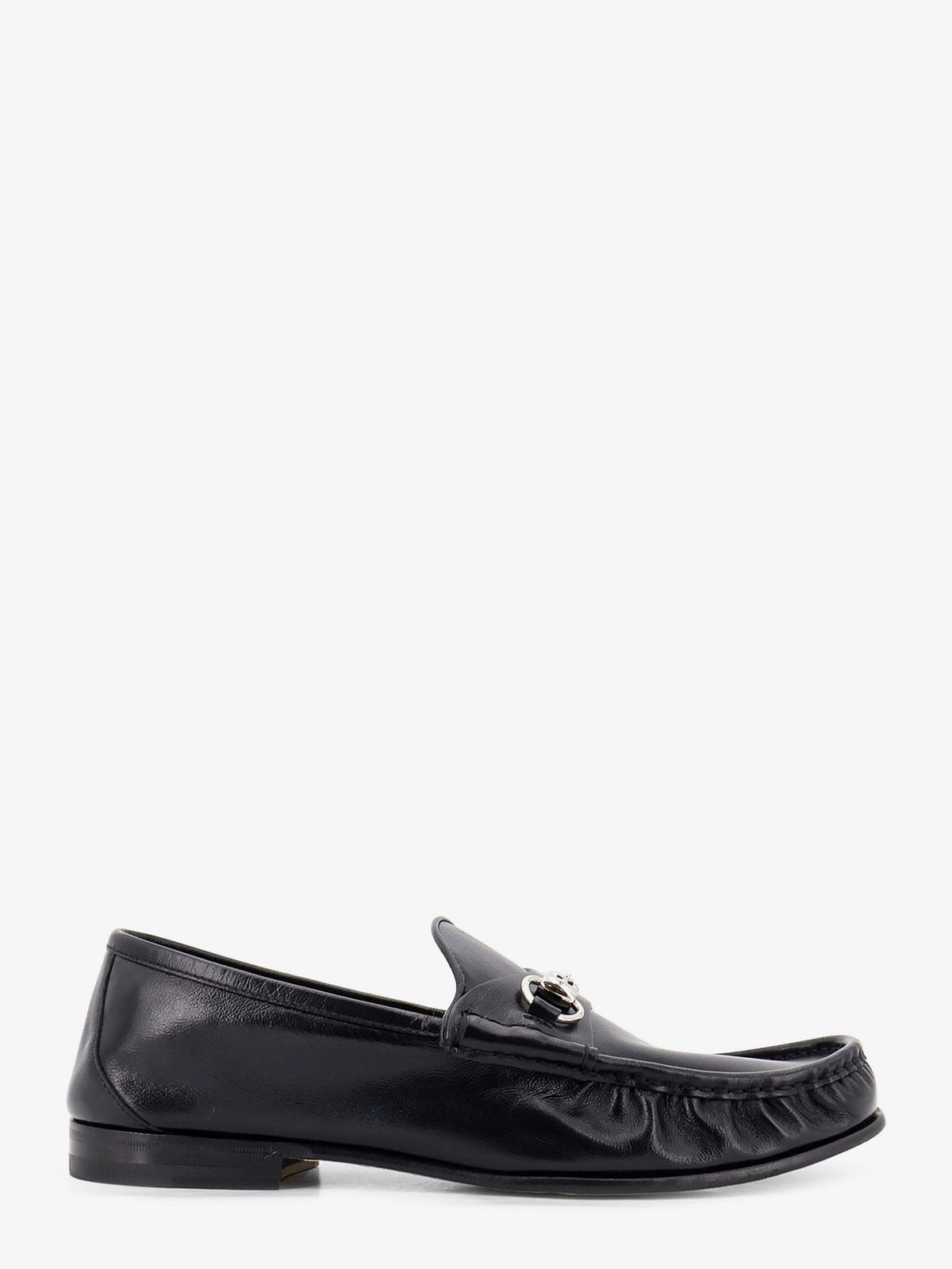 Gucci Men's Gucci Lugano Leather Loafers Black