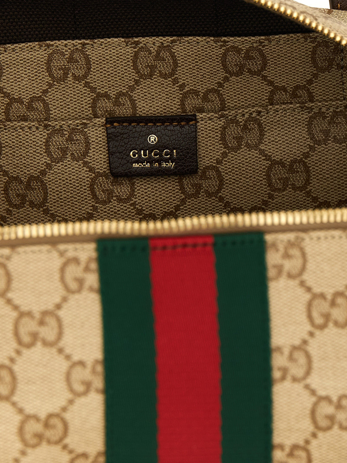 Gucci Gucci Melrose Medium Shoulder Bag Beige