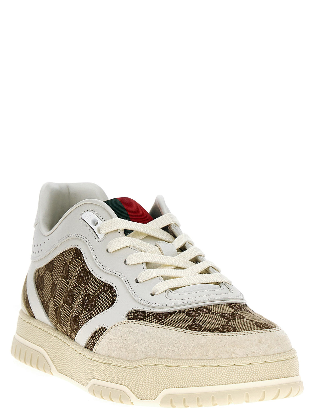 Gucci Gucci Re Web Sneakers Beige