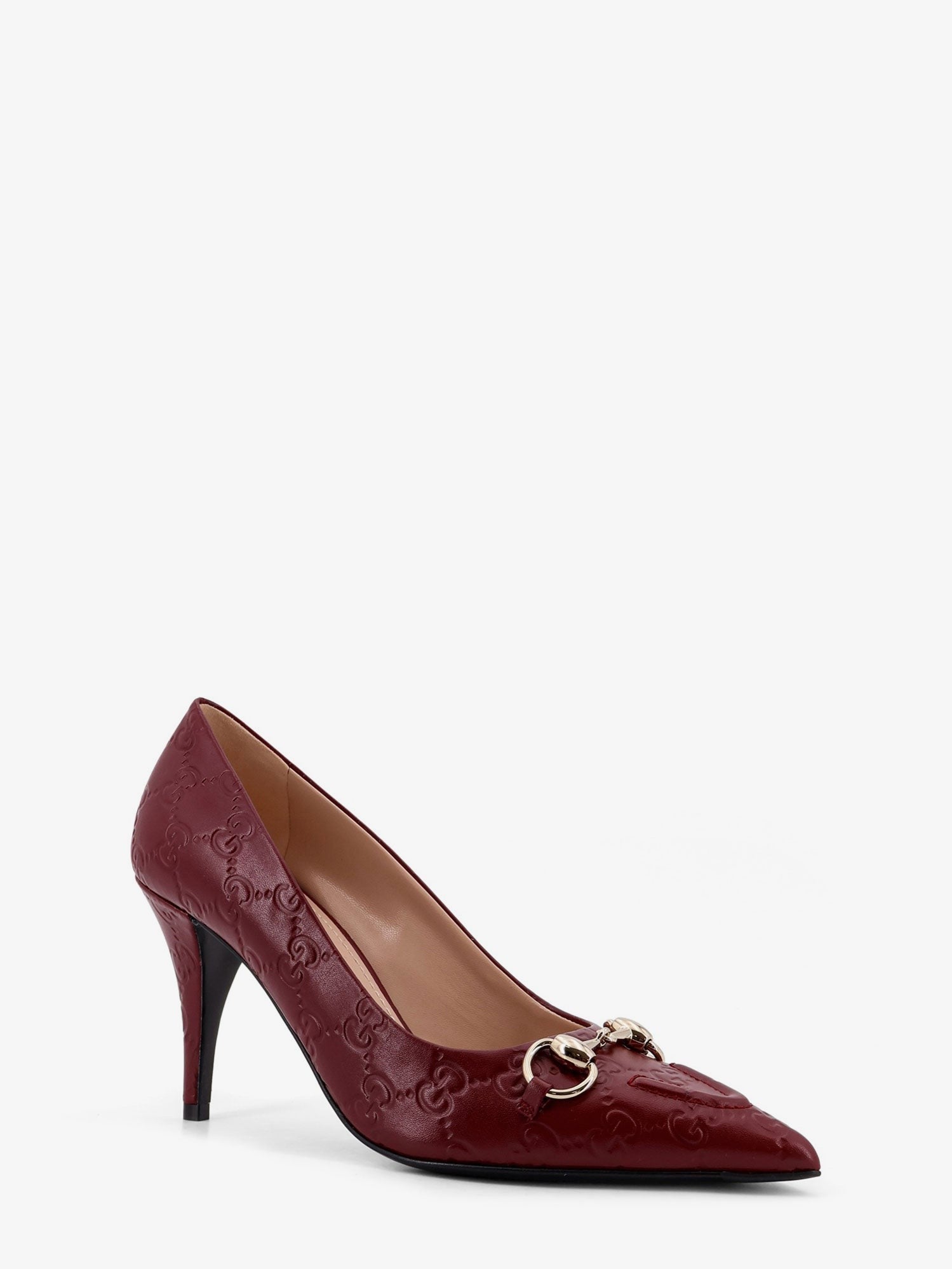 Gucci Women's Morsetto Pumps Red