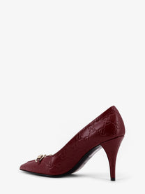 Gucci Women's Morsetto Pumps Red