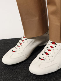 Gucci Men's Gucci Shift Leather Sneakers White