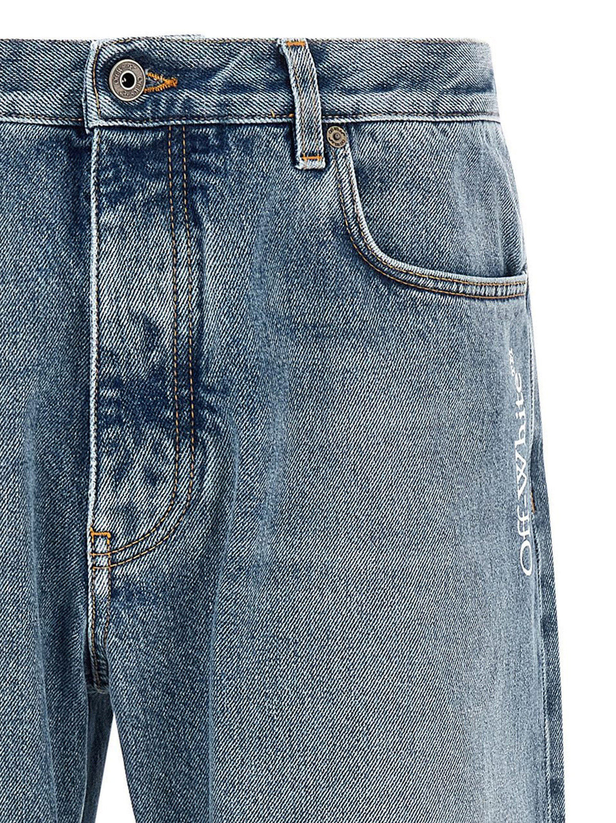 Off-White Half Arrow Jeans Blue