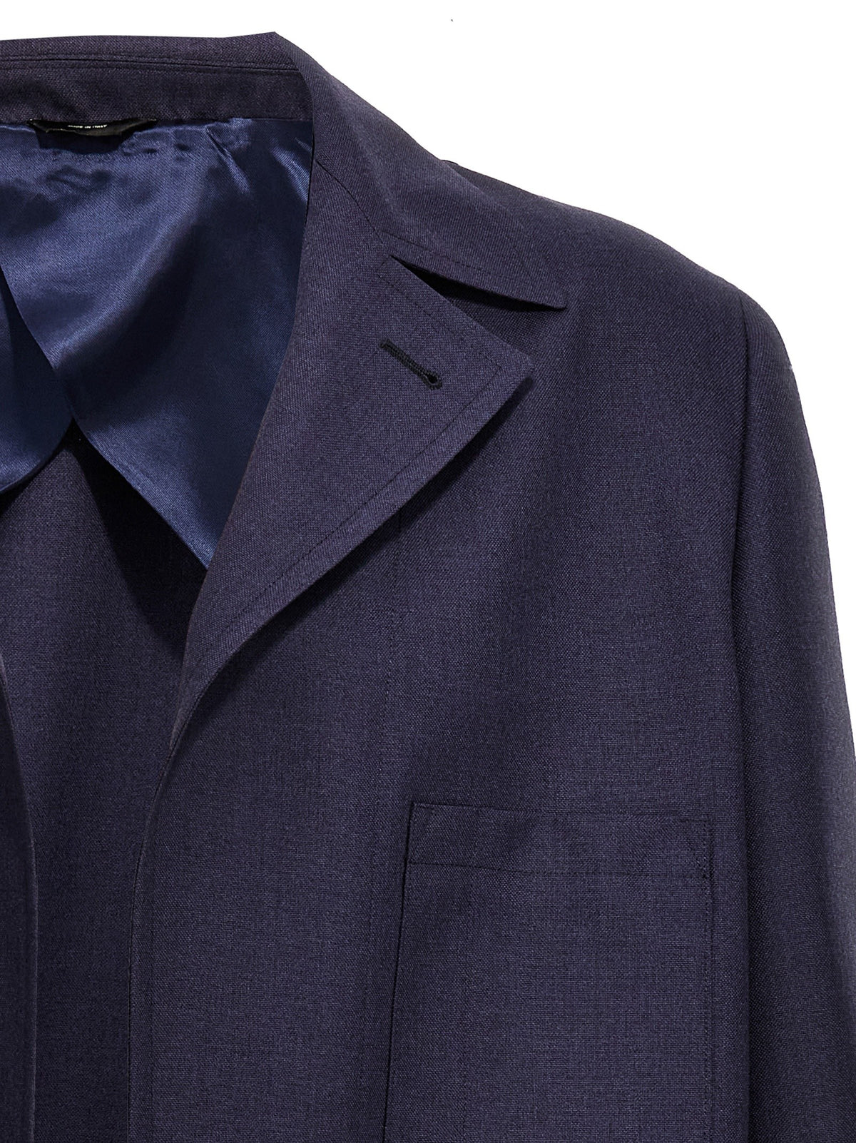 Fendi Half Belt Jacket Blue