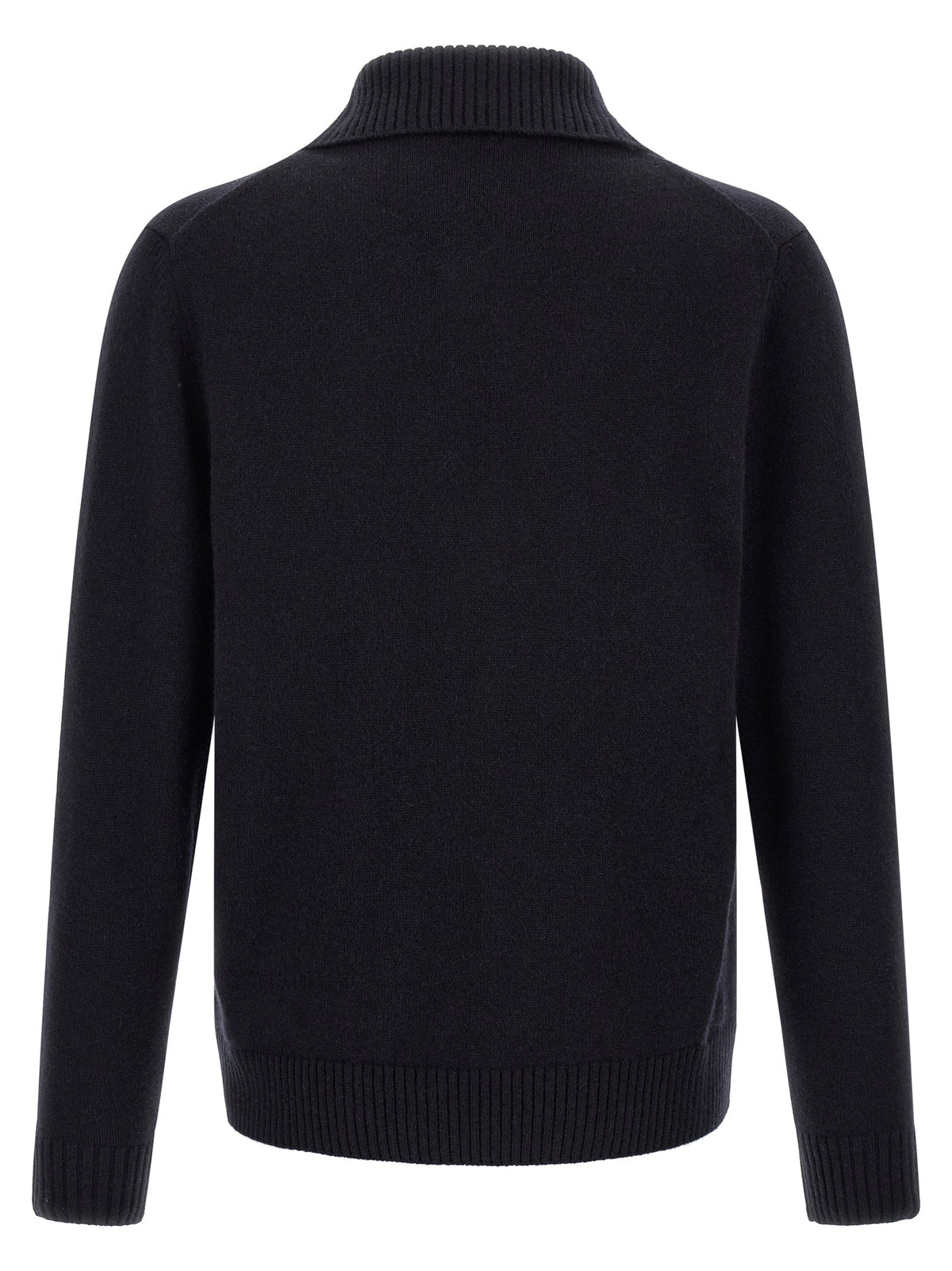 Zanone Half Zip Sweater Blue