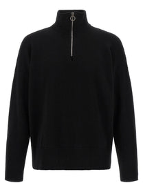 Larmeri Studio Half Zip Sweater Black