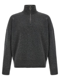 Larmeri Studio Half Zip Sweater Grey