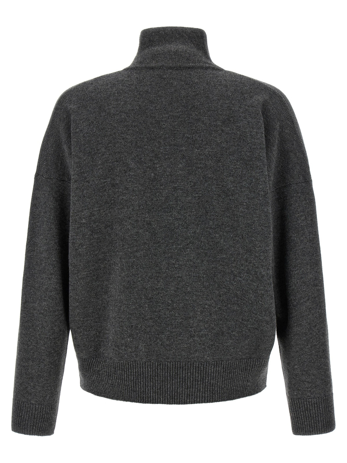 Larmeri Studio Half Zip Sweater Grey, view 2