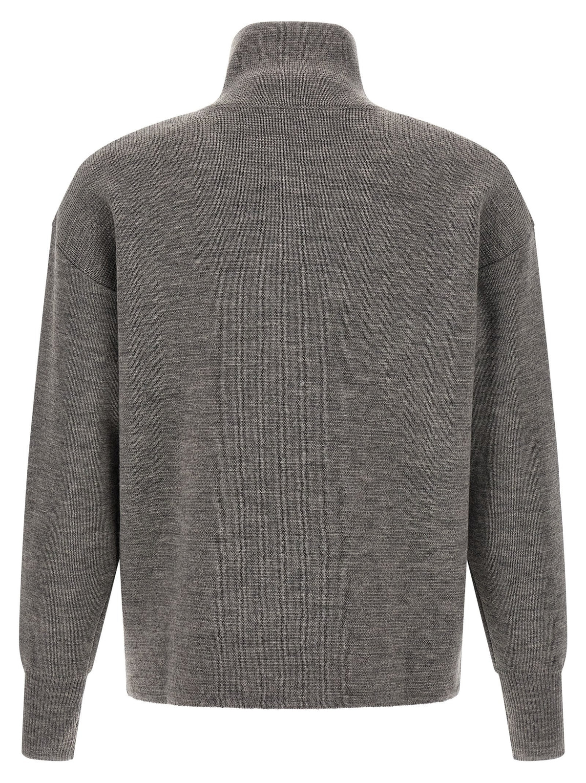 ma' ry' ya Half Zip Sweater Grey