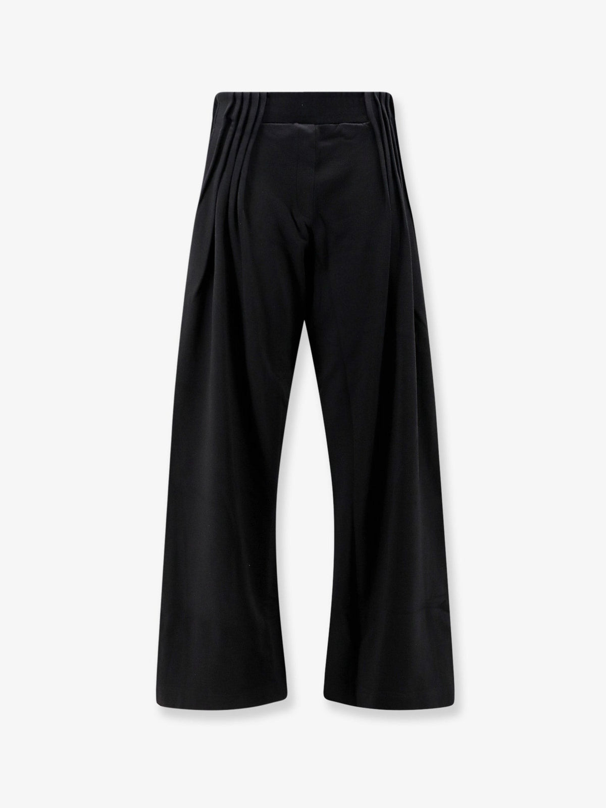 Dries Van Noten Women's Hamesa Bis Cotton Trousers Black