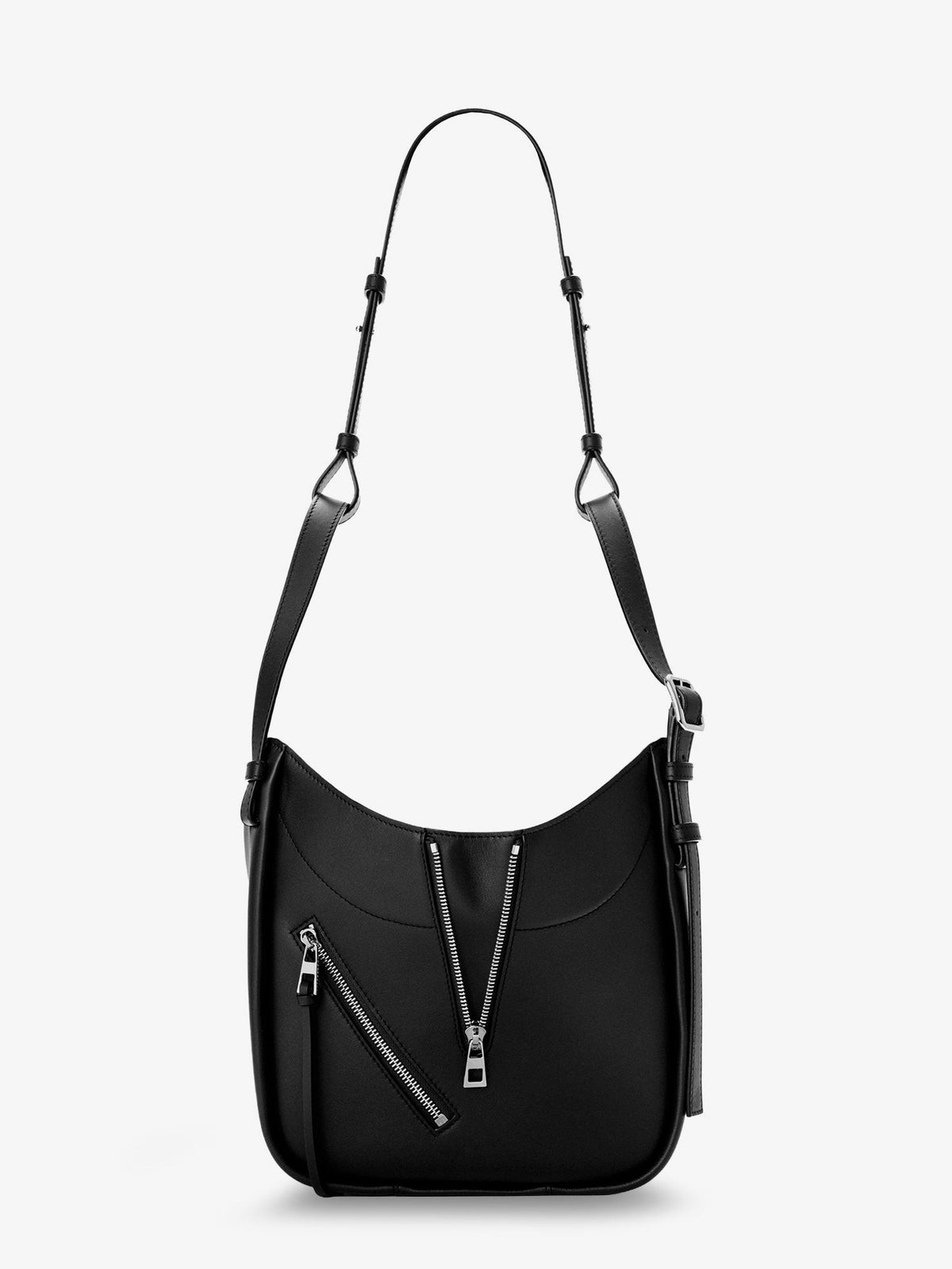 Loewe Women's Hammock Flip Leather Handbag Black