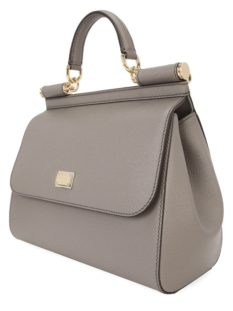 Dolce &amp; Gabbana Women's Borsa Mano Sicily Large Beige