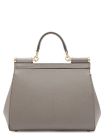Dolce &amp; Gabbana Women's Borsa Mano Sicily Large Beige