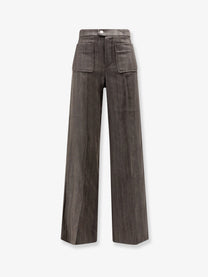 Soeur Women's Harold Wool Trousers Brown