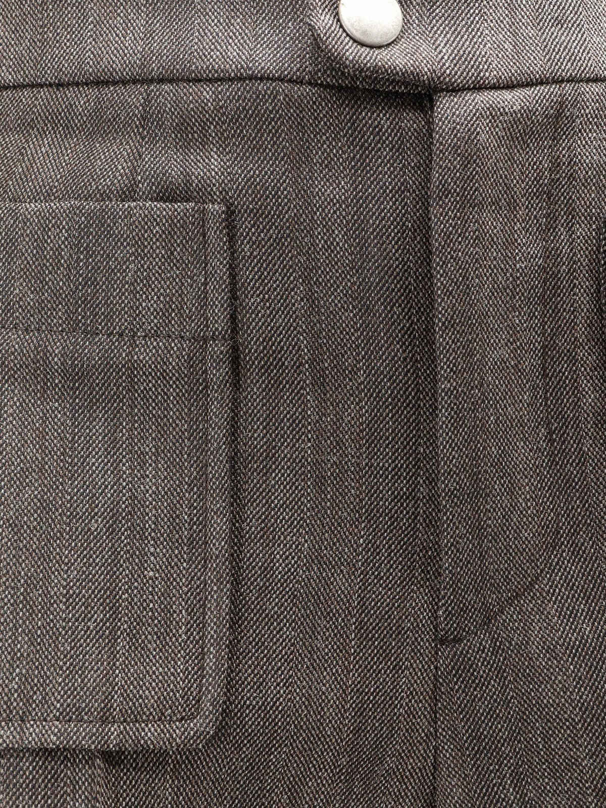 Soeur Women's Harold Wool Trousers Brown