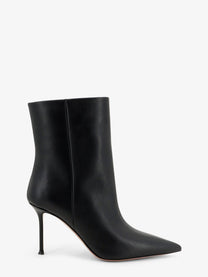 Aquazzura Women's Harper Leather Ankle Boots Black