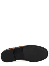 Aeyde Women's Harris Suede Loafer Brown