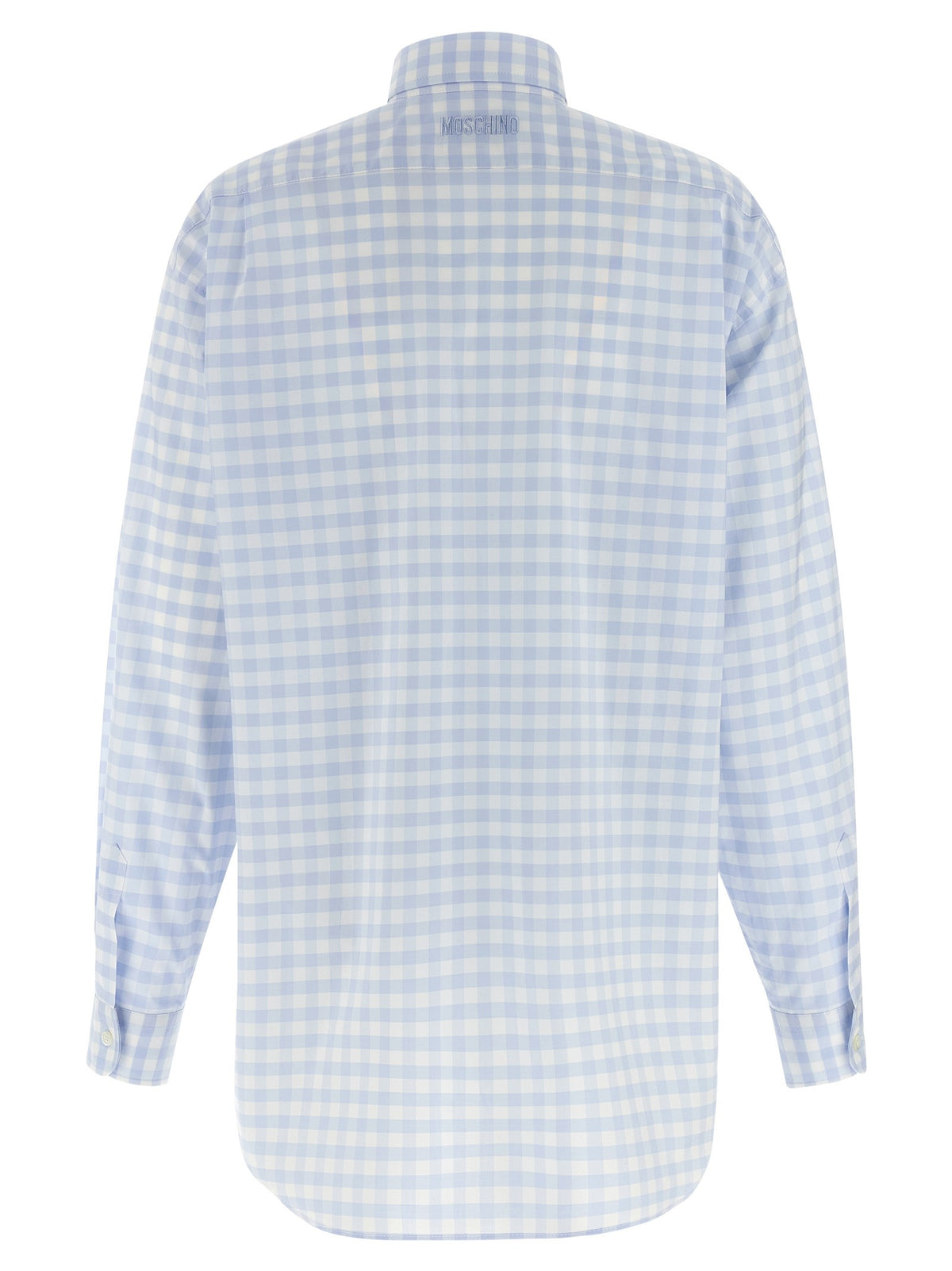 Moschino Heart Vichy Shirt Blue