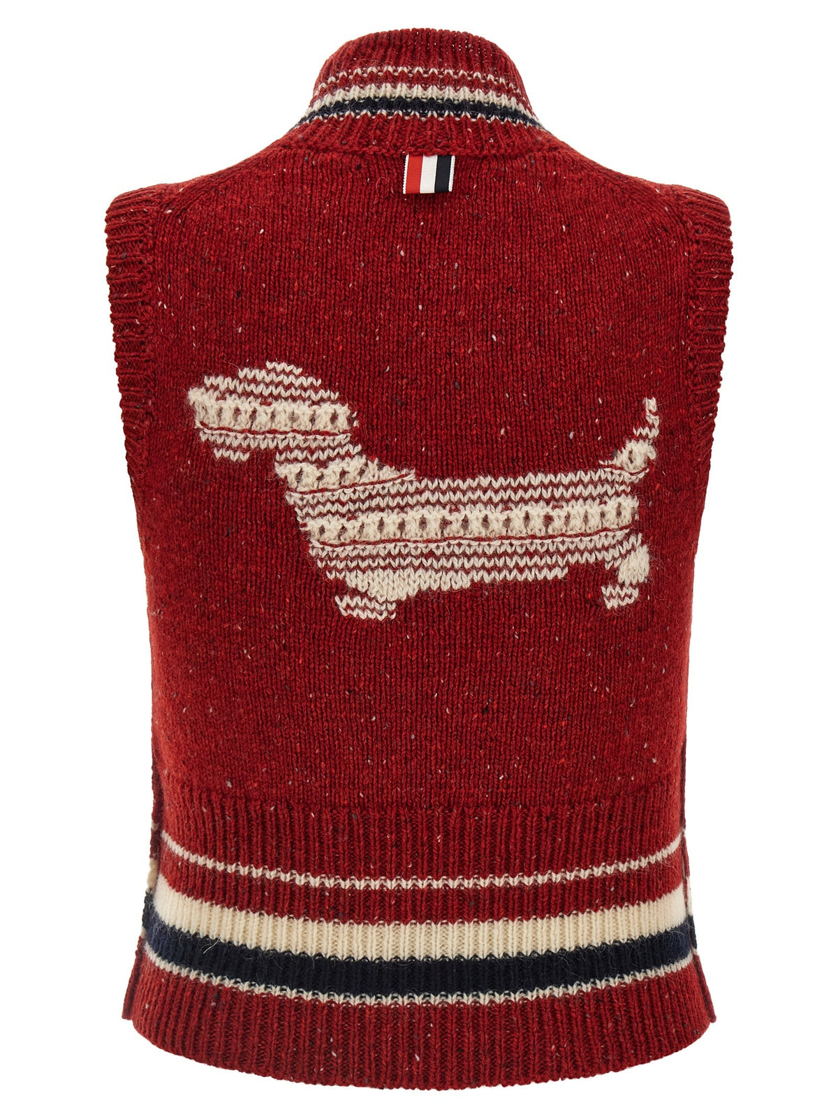 Thom Browne Hector Vest Red, view 2