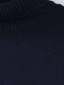 Lisa Yang Women's Heidi Cashmere Turtleneck Blue