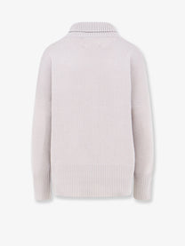 Lisa Yang Women's Heidi Cashmere Turtleneck SEASHELL